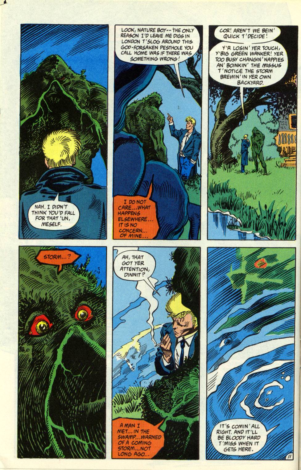 Swamp Thing (1982) Issue #114 #122 - English 12
