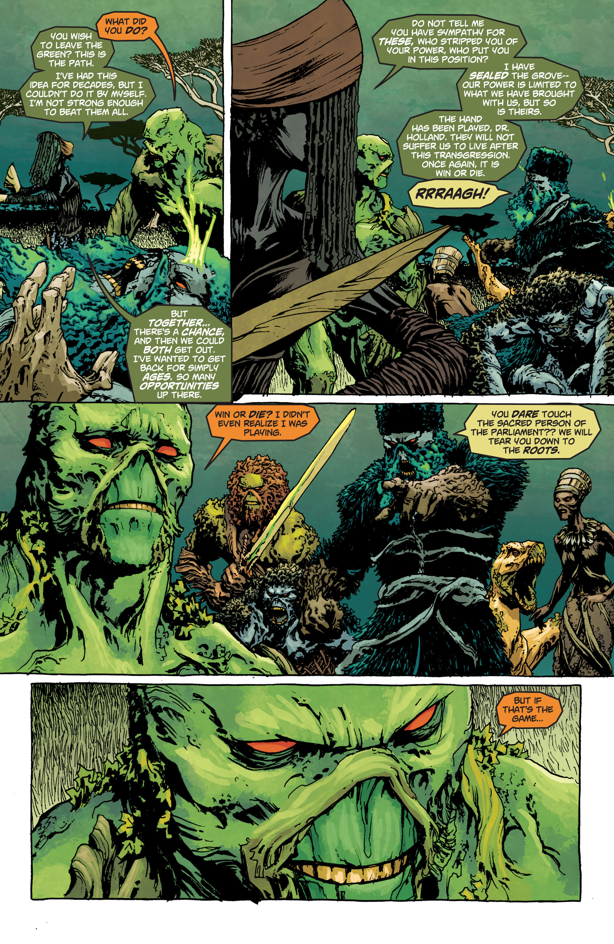 Read online Swamp Thing (2011) comic -  Issue #27 - 11