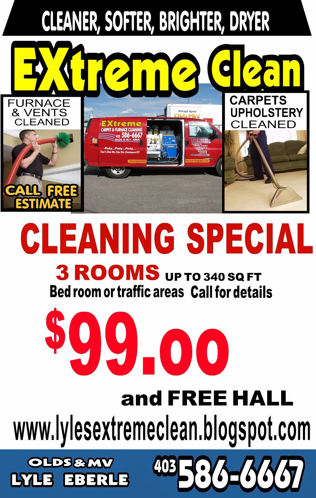 Extreme Carpet and Furnace Cleaning 403 5866667 403 5866667