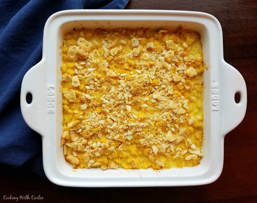 Cooking With Carlee GreatGrandma's Scalloped Corn