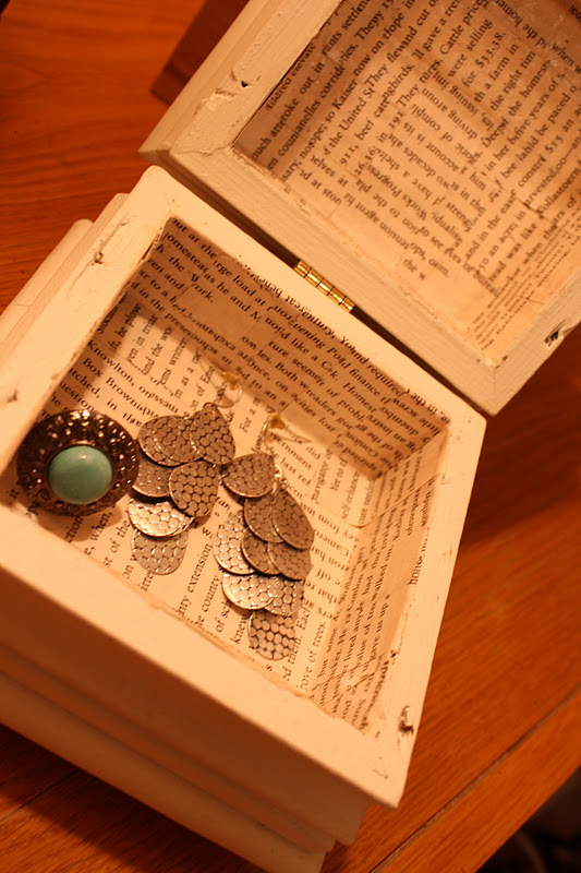 Repurposed Jewelry Box