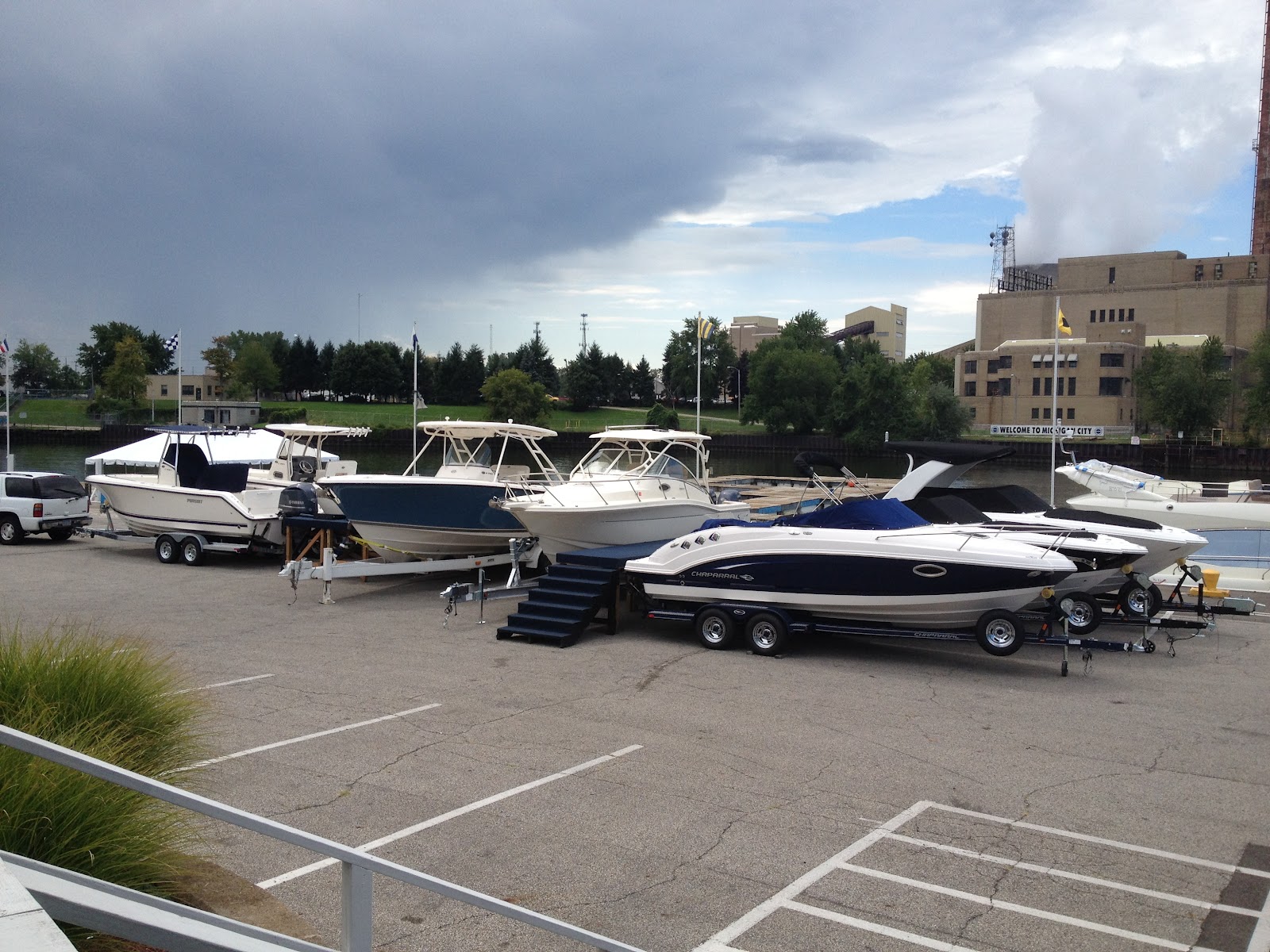 Boating News from St. Joseph, Michigan Getting Ready for the Boat Show
