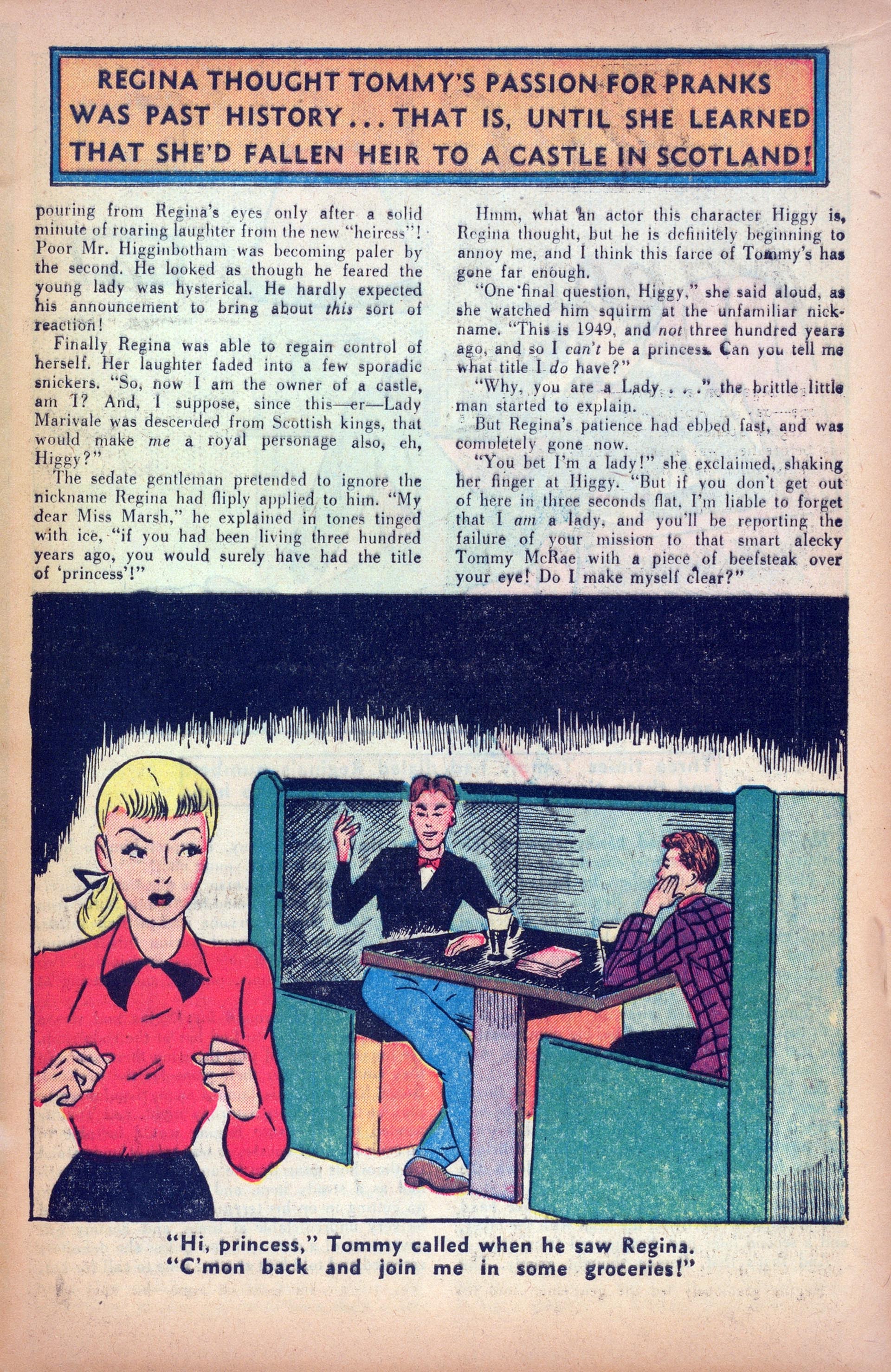 Read online Junior Miss (1947) comic -  Issue #35 - 13