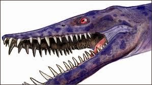 Dunia Dinosaurus Elasmosaurus Perenang Leher Panjang Gambar