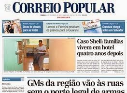 "Cores" no jornal Correio Popular de Campinas - SP