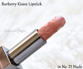 Burberry Kisses Lipstick in No.21 Nude Review Swatch