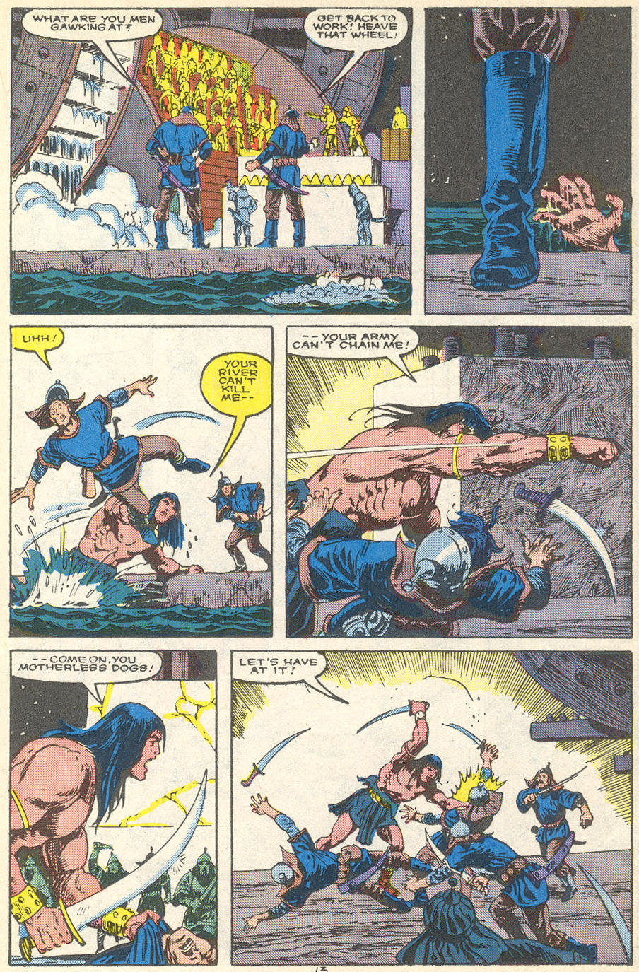 Read online Conan the Barbarian (1970) comic -  Issue #215 - 10