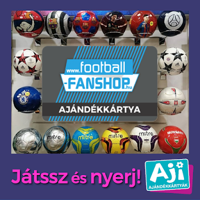 Aji Ajándékkártyák Football Fanshop Nyereményjáték