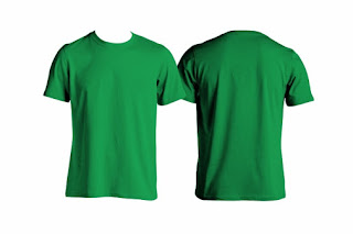Gambar Kaos Polosan Depan Belakang