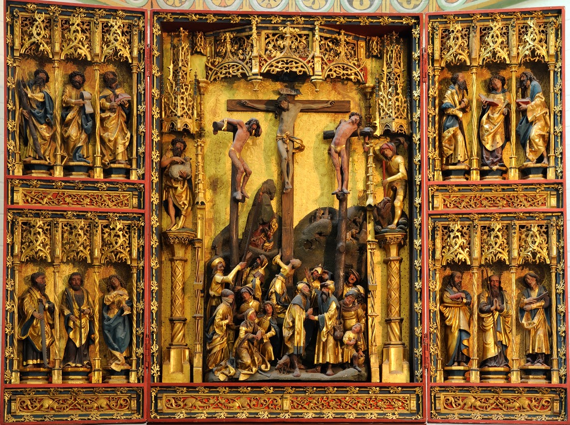 forma es vacío, vacío es forma: Tríptico - Iglesia San Juan Bautista