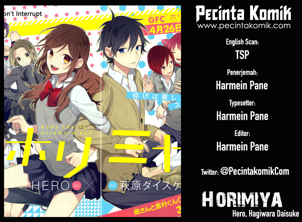 Horimiya: Chapter 32 - Page 1