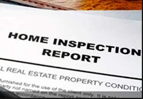 Home inspection report.