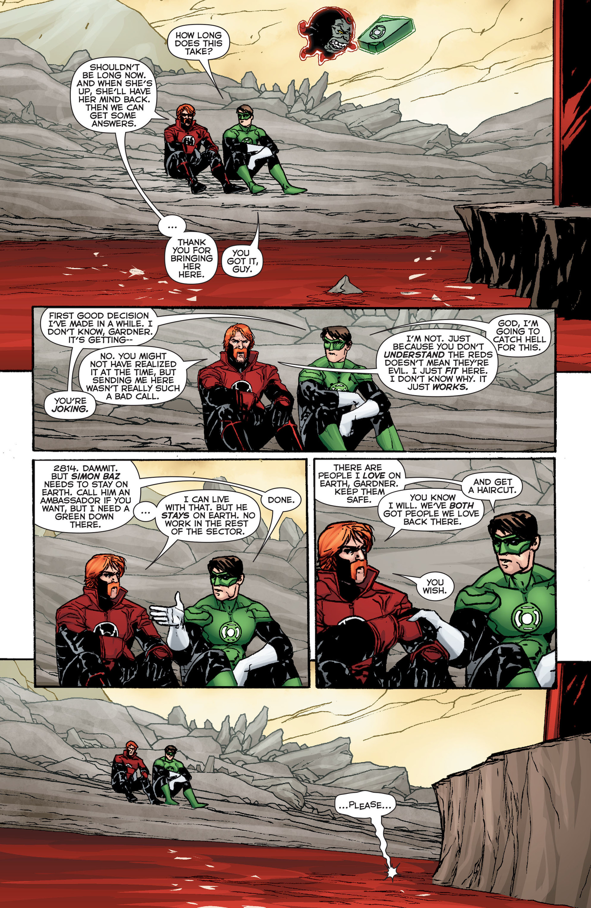 Read online Green Lantern (2011) comic -  Issue #28 - 42