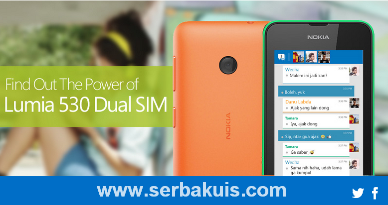Kuis Facebook Berhadiah Nokia Lumia 530 Dual SIM Terbaru