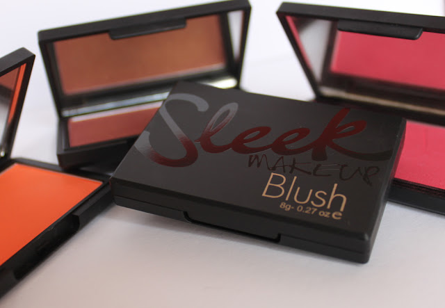 Complete Sleek Blush Swatches