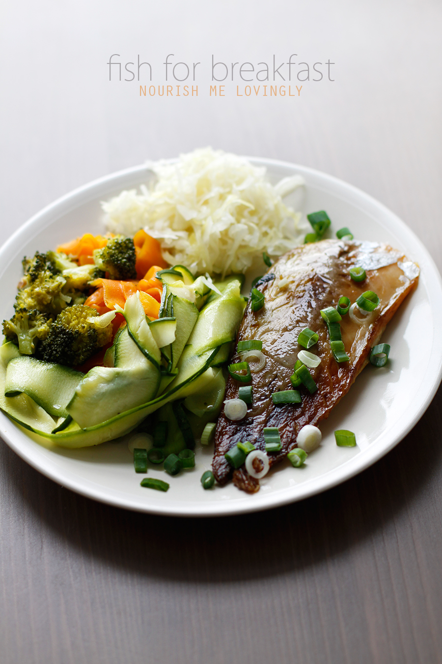 Nourish me lovingly Fish for breakfast (GAPS)