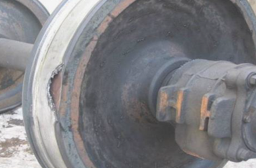 Порядок предупреждения боксования и юза колесных пар. Бандаж колесная пара. Навар (смещение металла) на поверхности катания. Порядок предупреждения боксования и юза колесных пар. Дефекты колесных пар электровоза.