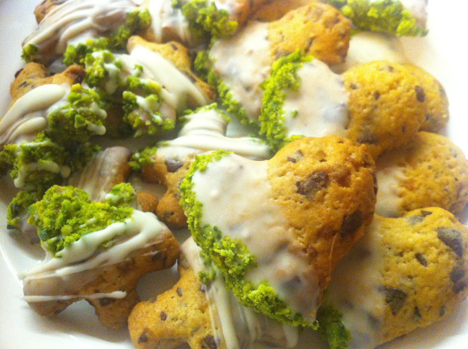 olles *Himmelsglitzerdings*: Schoko-Ingwer Plätzchen