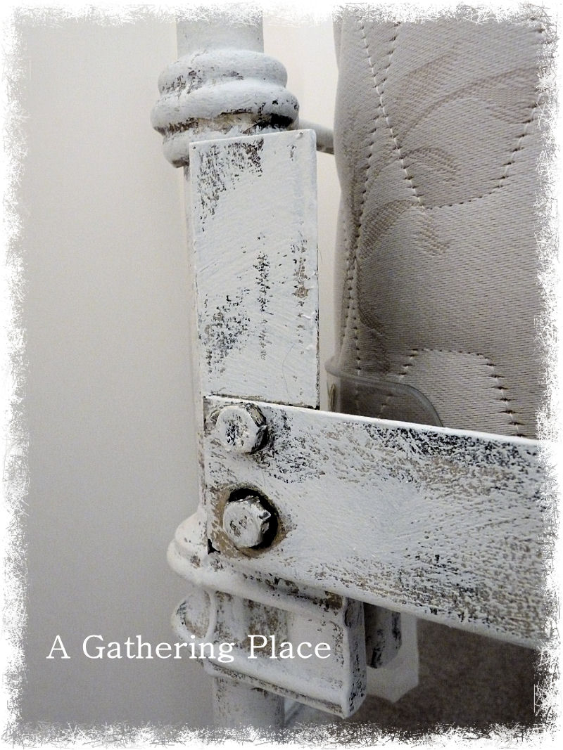 HOW WE REPAIRED OUR VINTAGE IRON BED