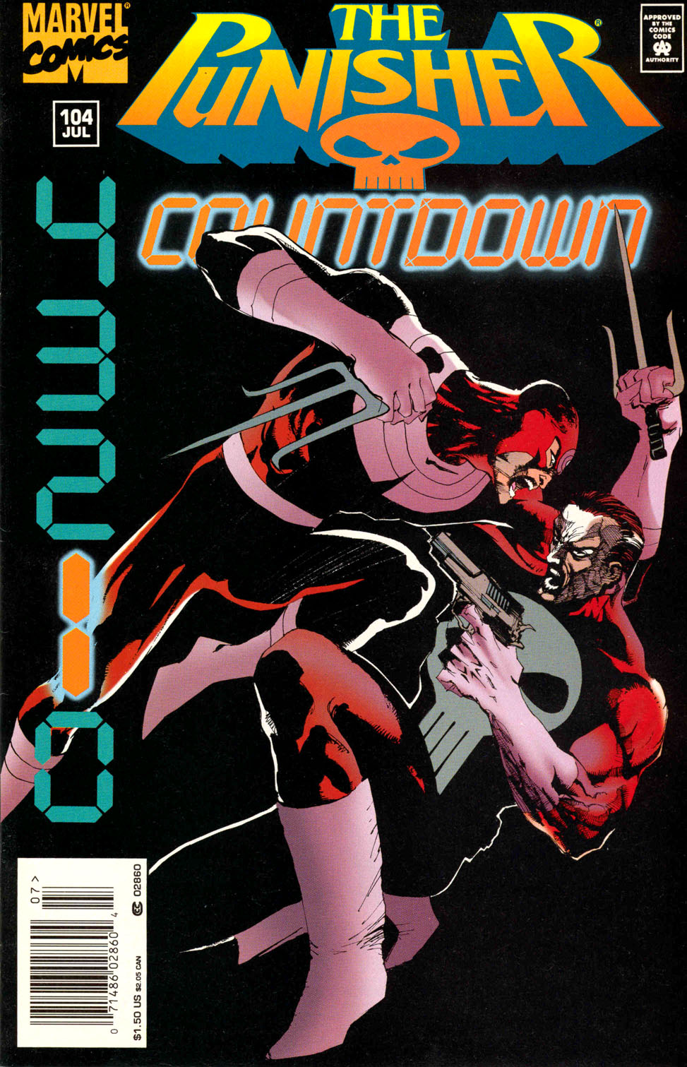 Read online The Punisher (1987) comic -  Issue #104 - Countdown - 1