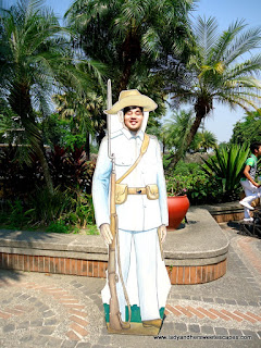 ed as a soldier at fort Santiago