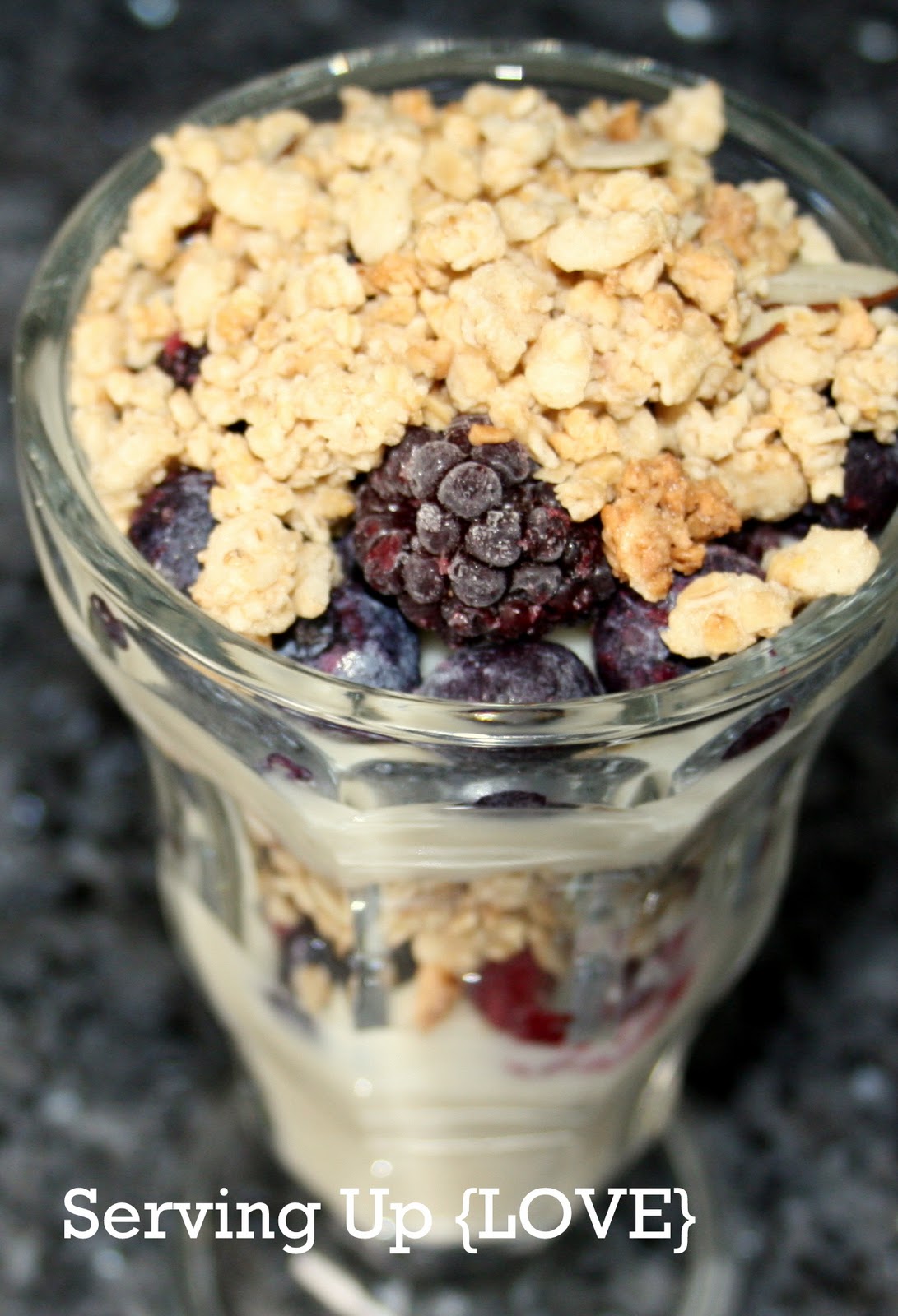 Katherine's Kitchen Serving Up {Dessert} Granola Pudding Parfait