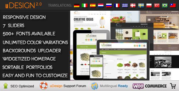 uDesign WordPress Theme Free