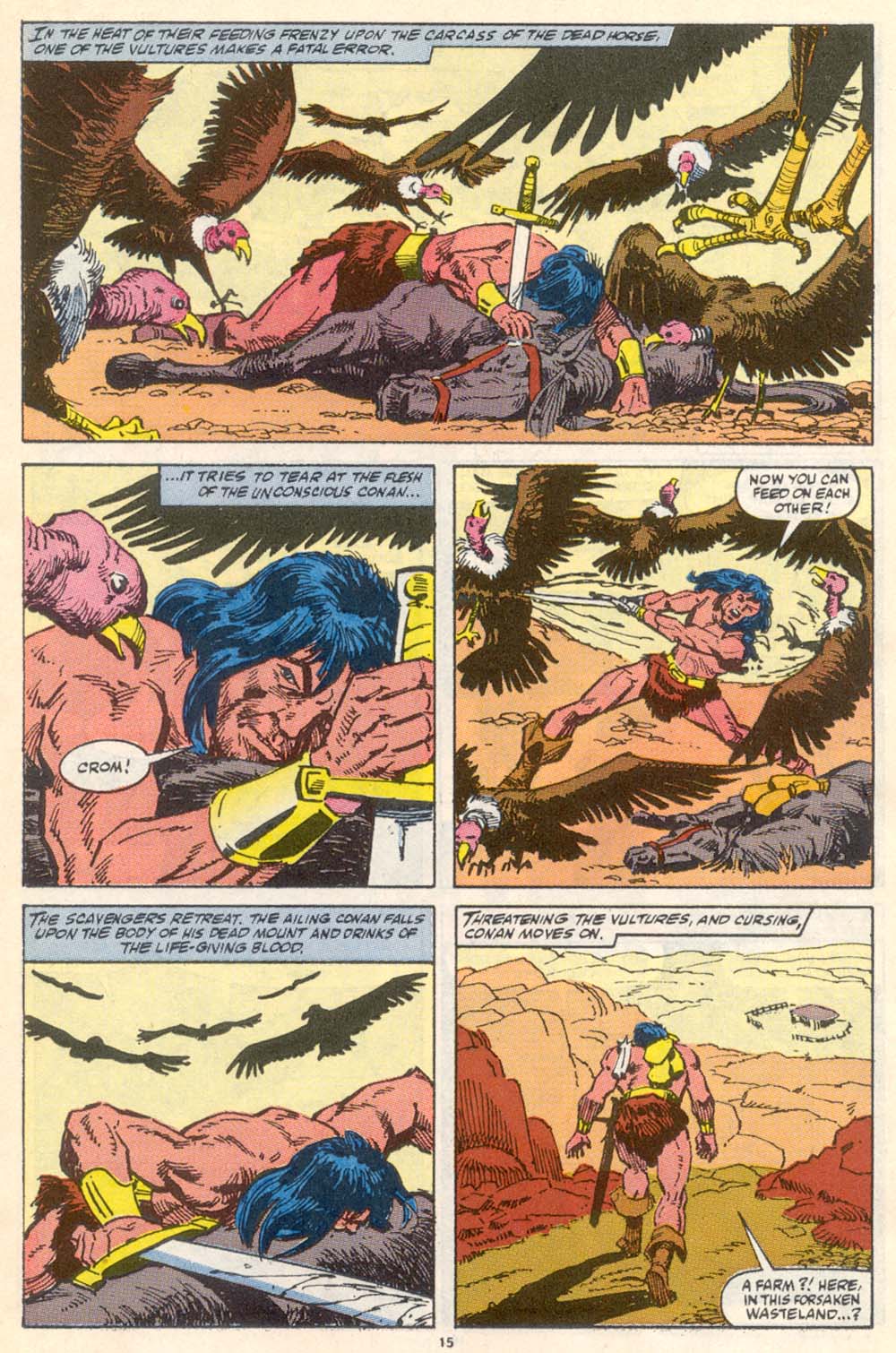 Read online Conan the Barbarian (1970) comic -  Issue #222 - 12