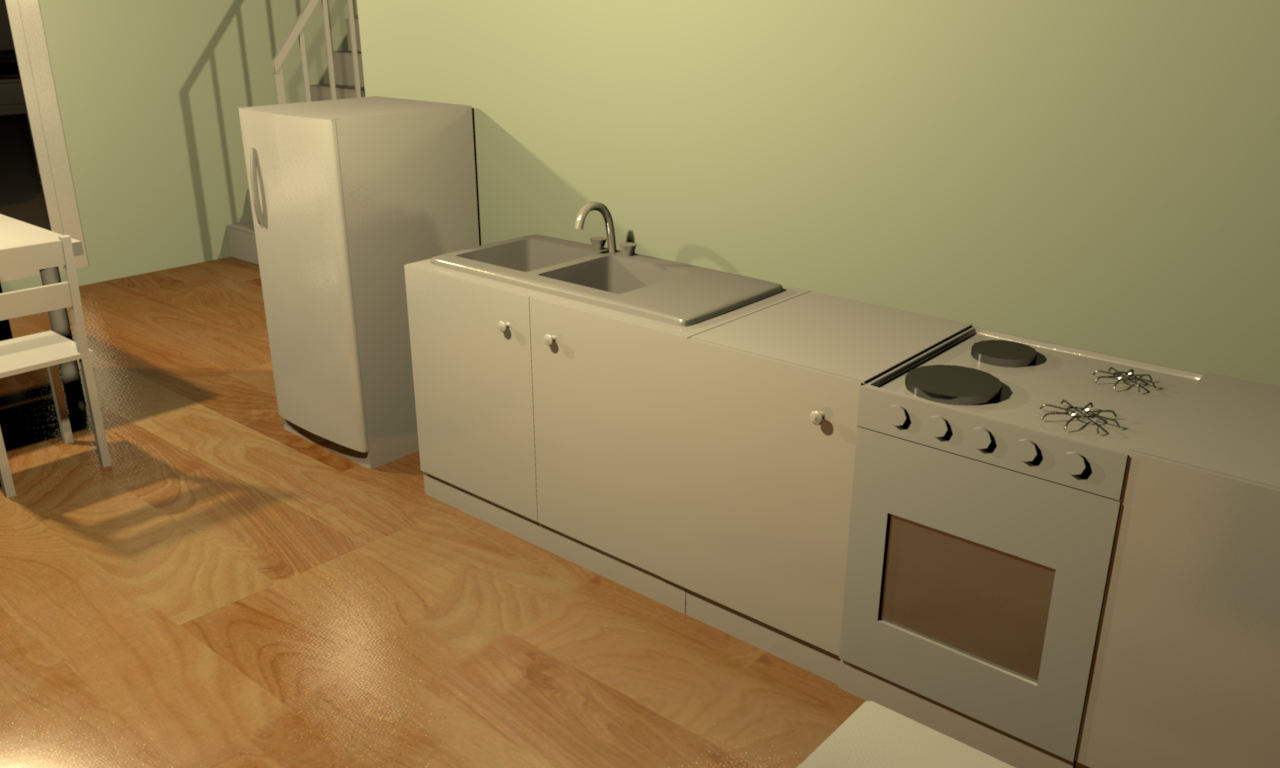 .Sweet Home 3D Kitchen / 3d kitchen library modern model