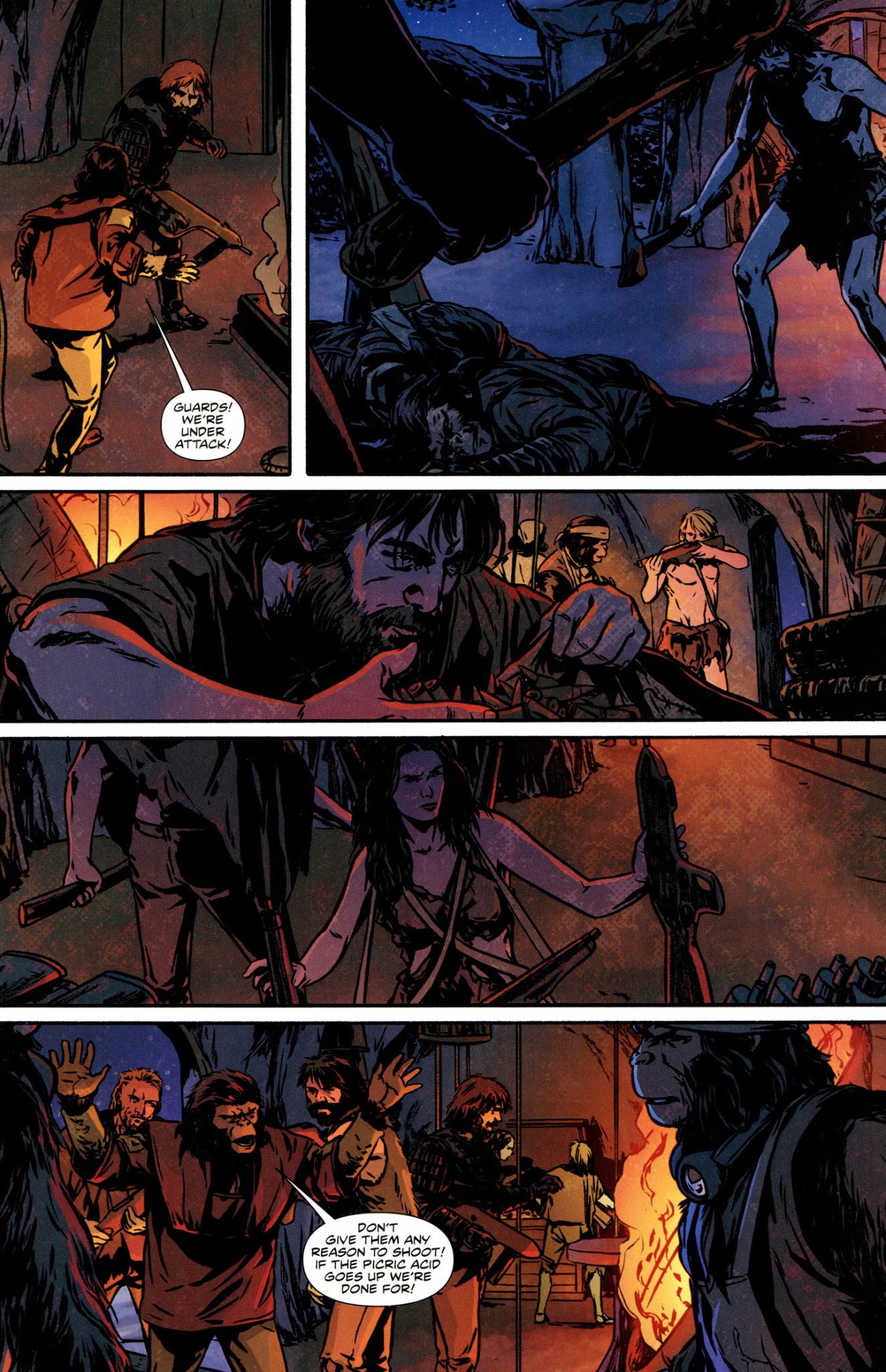 Read online Exile on the Planet of the Apes comic -  Issue #2 - 5