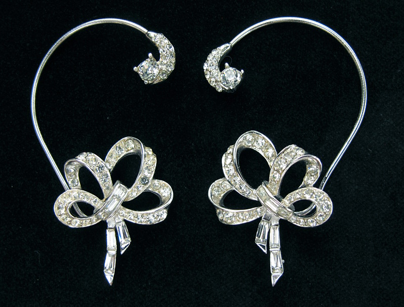 The Vintage Jewelry Blog Jewelry Term Earrite Earrings by Boucher