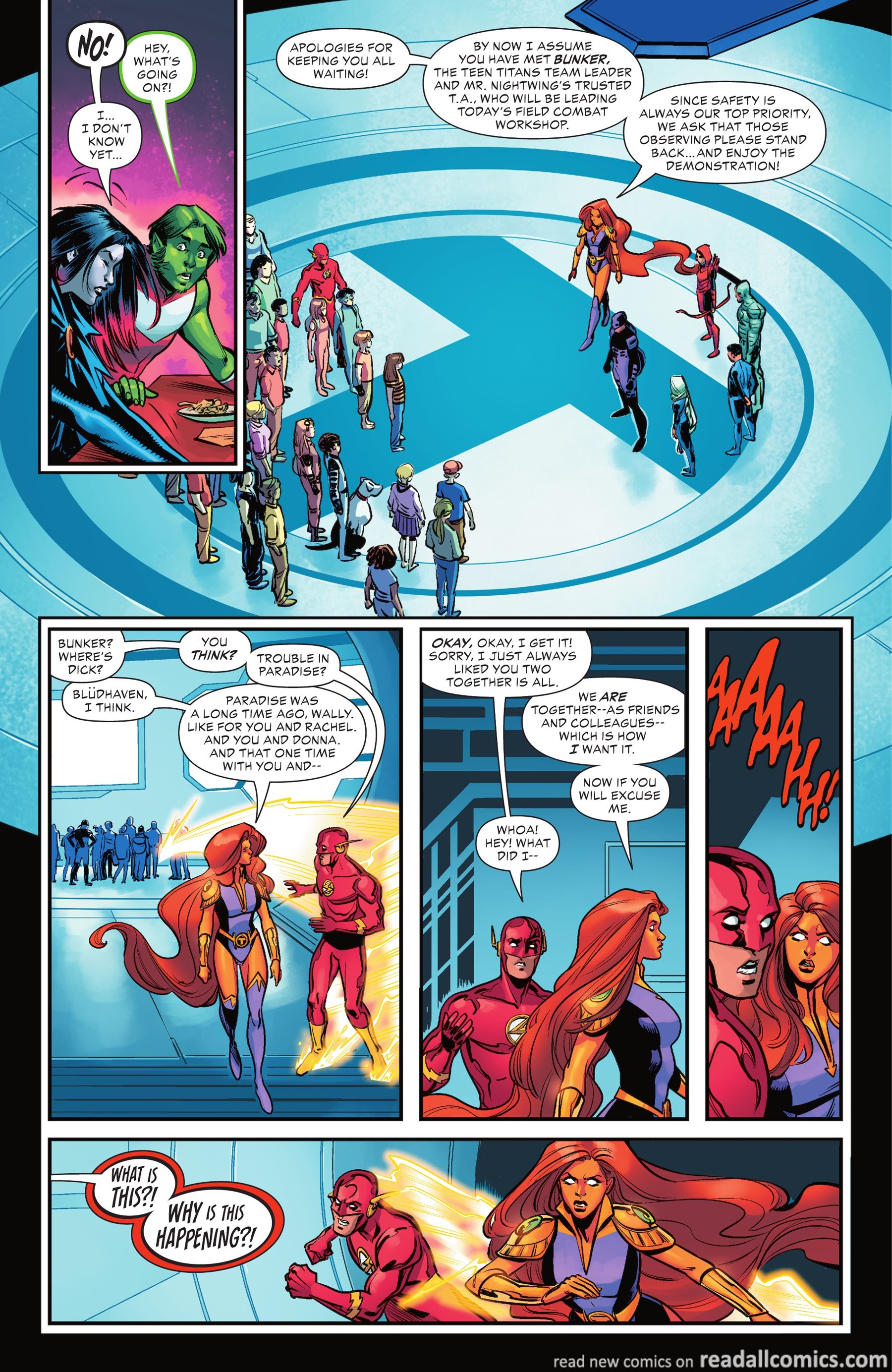 Teen Titans Academy #1 chapter 8 page 10