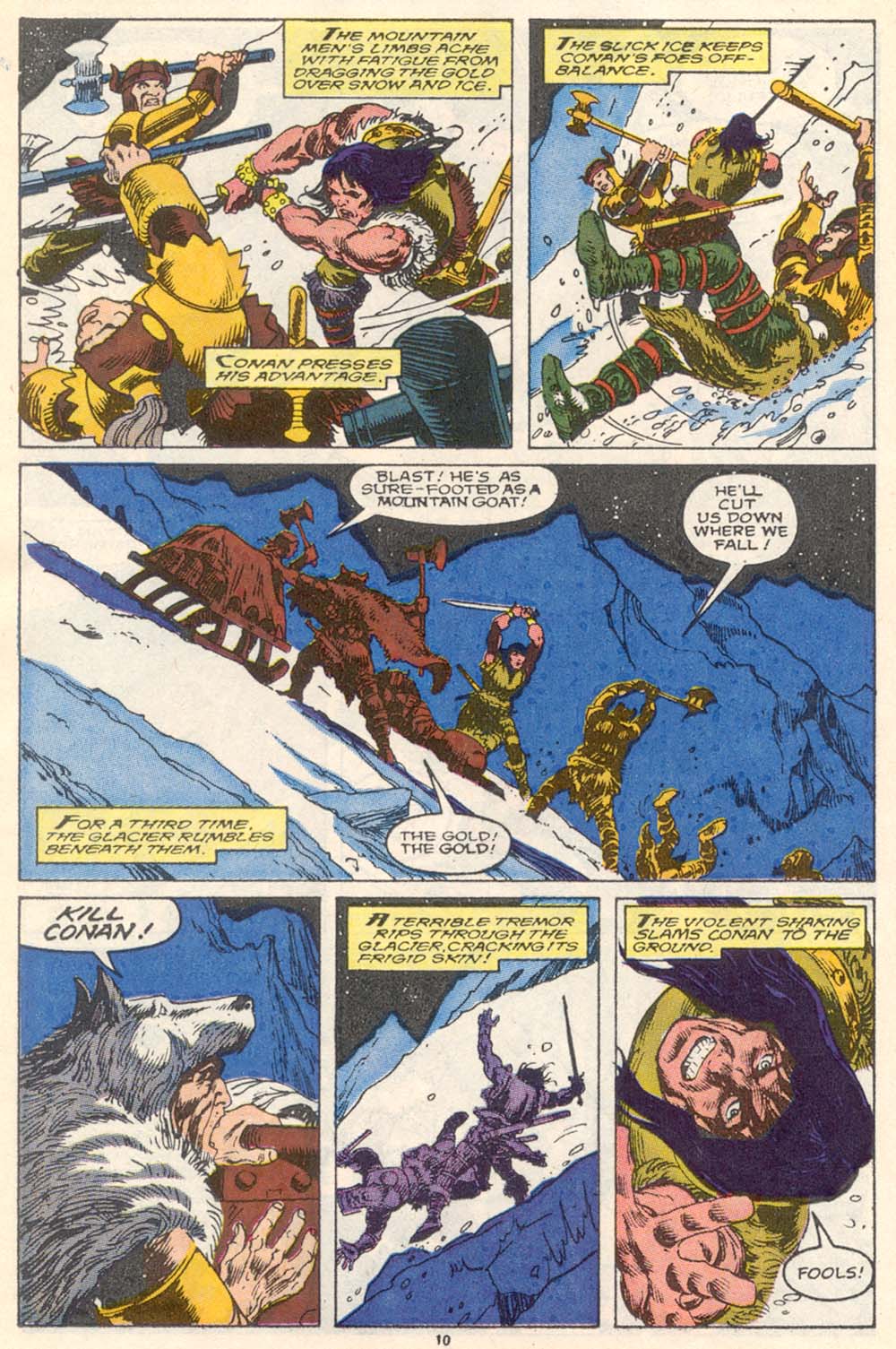 Read online Conan the Barbarian (1970) comic -  Issue #220 - 10