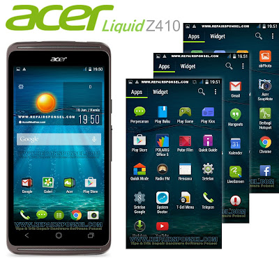 Cara Screenshot Acer Liquid Z410
