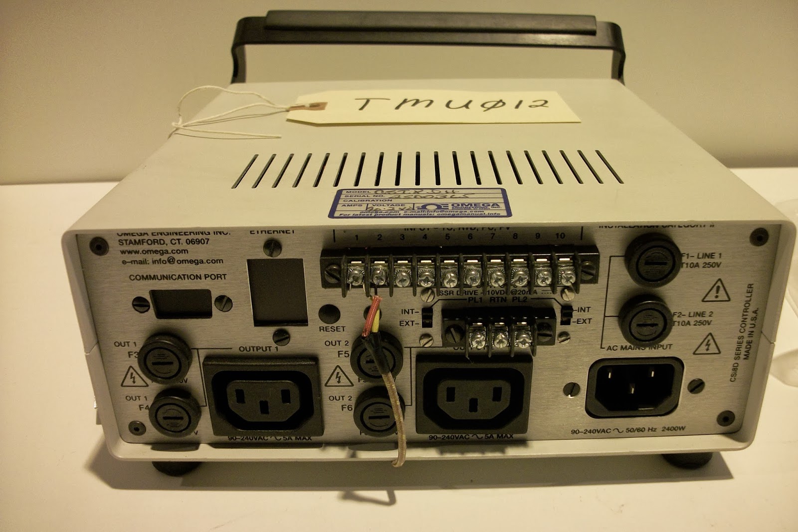 Panatron Inc. Omega Engineering SSi8D4H Benchtop Digital iSeries