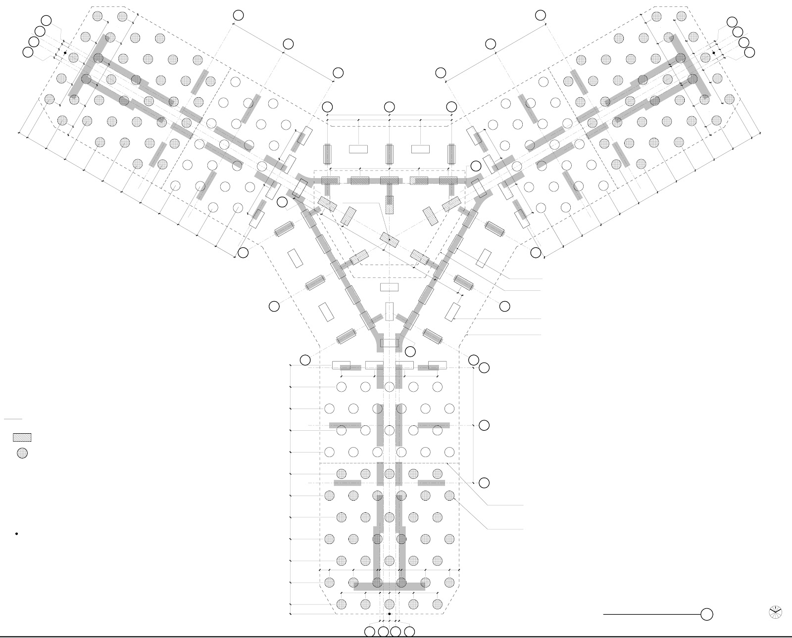 Kingdom Tower Plans, Test Pile Blueprints And Structure Model