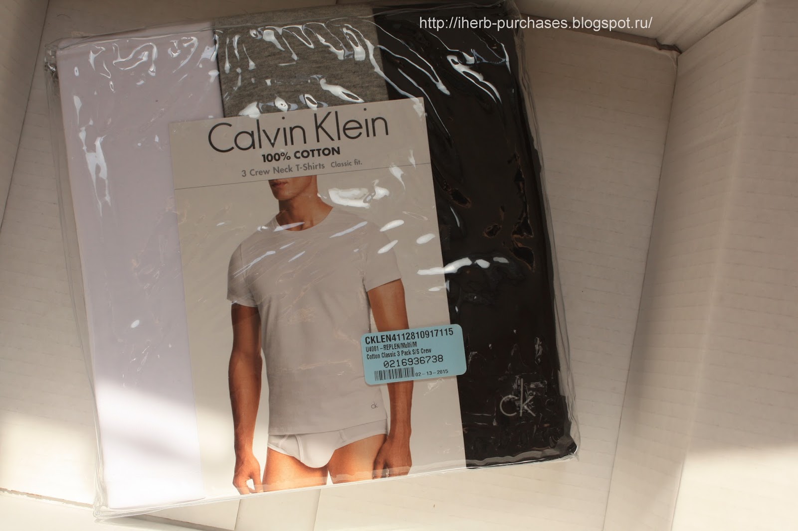 белье футболка Calvin Klein домашняя одежда 