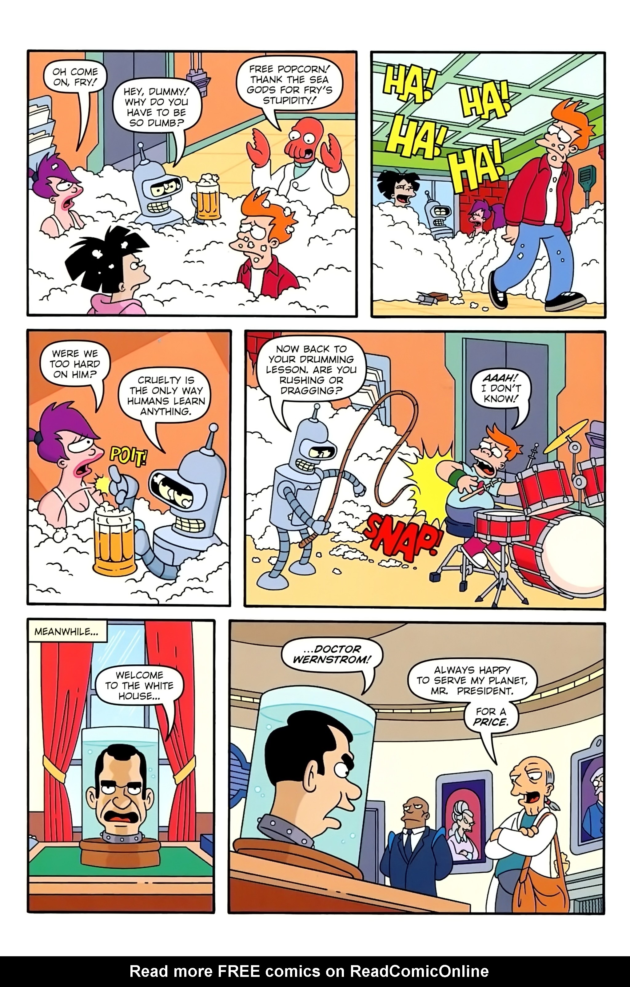 Read online Futurama Comics comic -  Issue #80 - 6