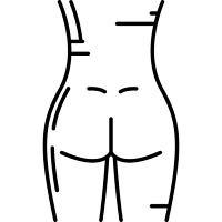 Buttock (pantat) Buttock (pantat)