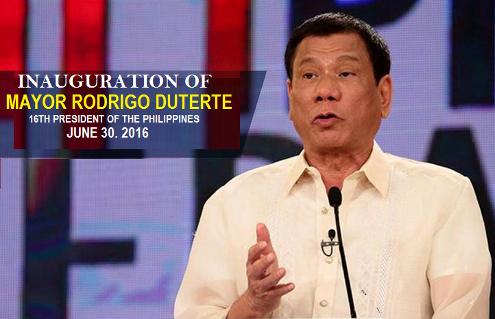 Inauguration of Rodrigo Duterte Live Stream,Update Where In Bacolod