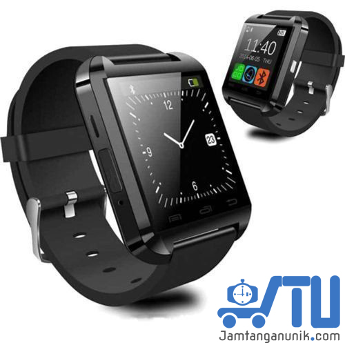 u smart watch u8 jam tangan canggih yang bisa dikoneksikan dengan bluetooth android ios