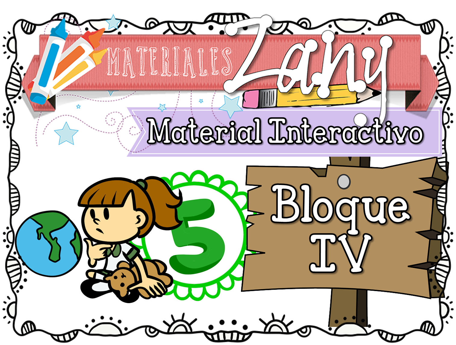 Material Interactivo Quinto Grado Bloque 4 Materiales Zany