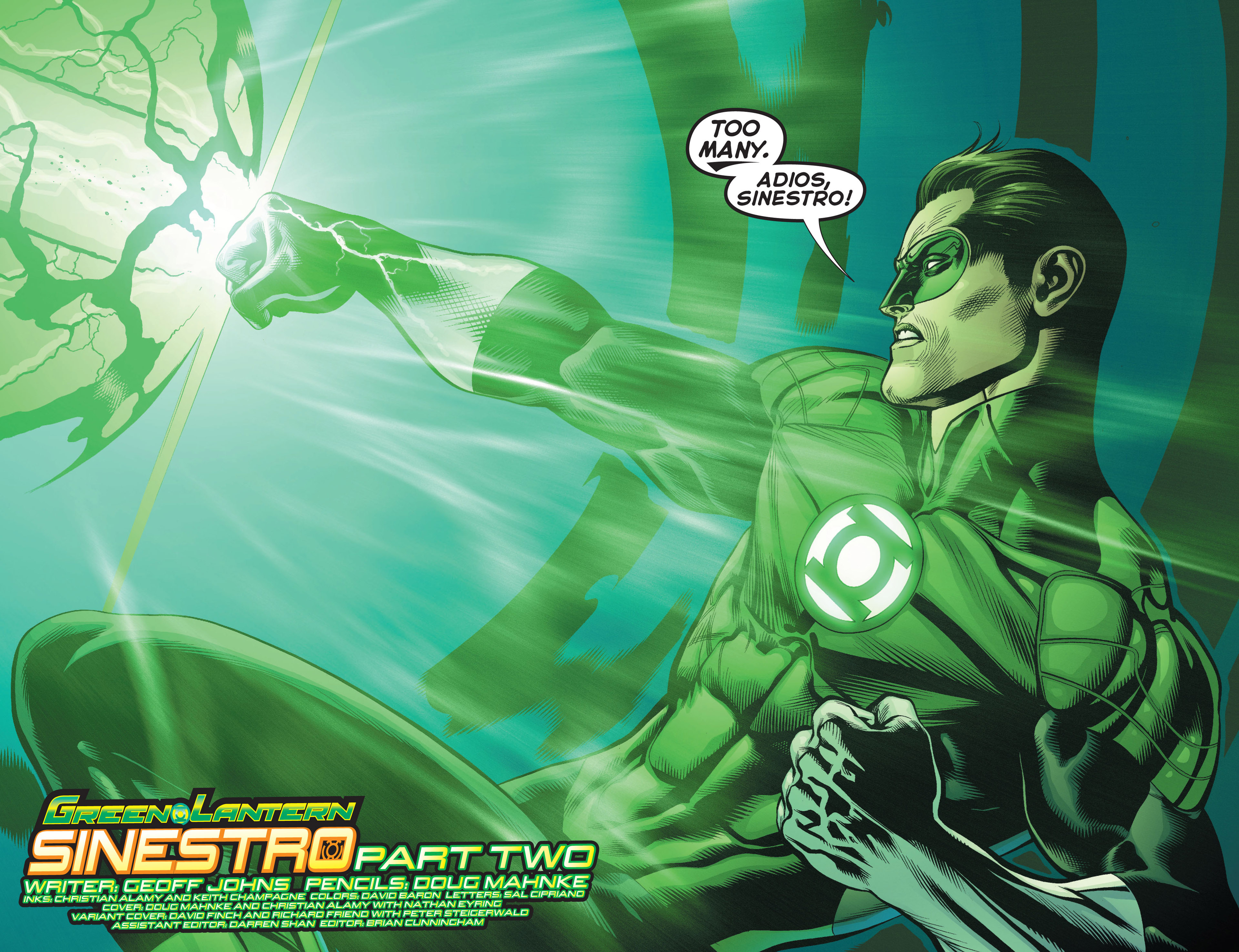 Read online Green Lantern (2011) comic -  Issue #2 - 9