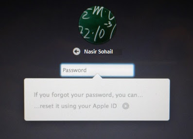 Reset forgotten macOS Sierra password using Apple ID
