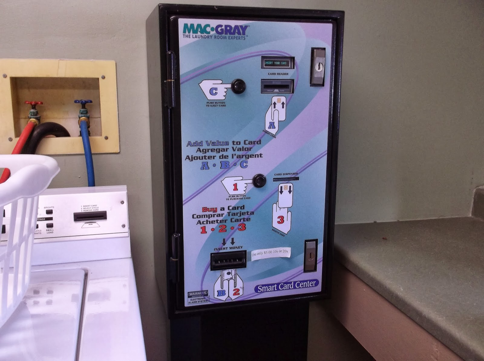 New York State of Mind OUR NEW LAUNDRY WASHER & DRYER USE CREDIT CARDS