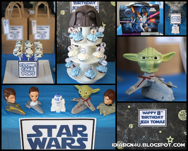Star Wars Birthday Party Decor Reveal and Party Wrap Up by ilovedoingallthingscrafty.com