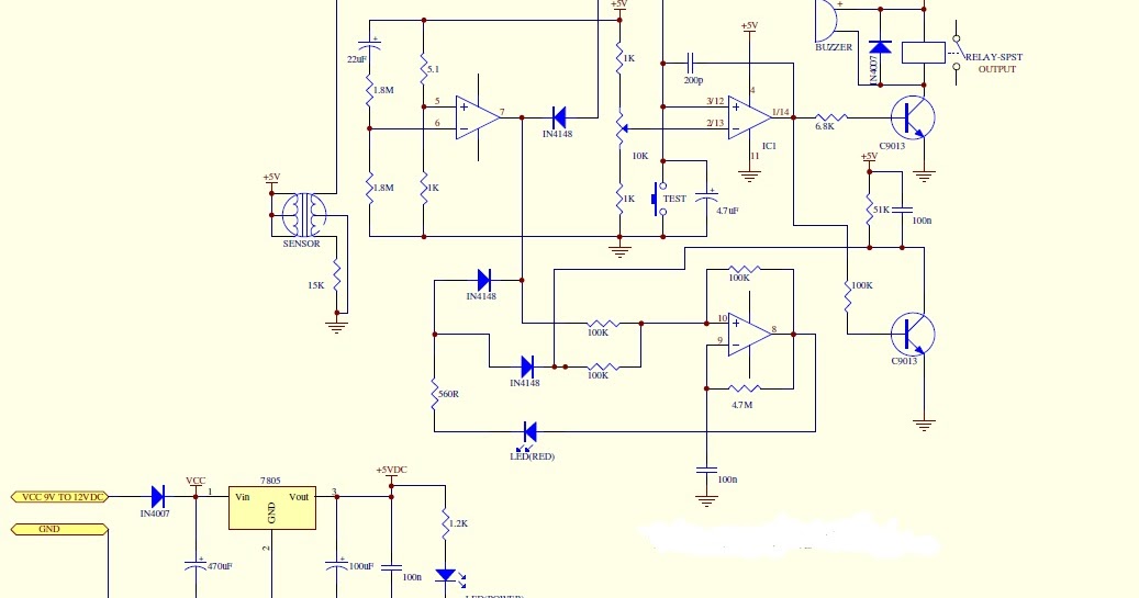 Wireless Gas Detector Alarm: Explanation Of Circuit Working