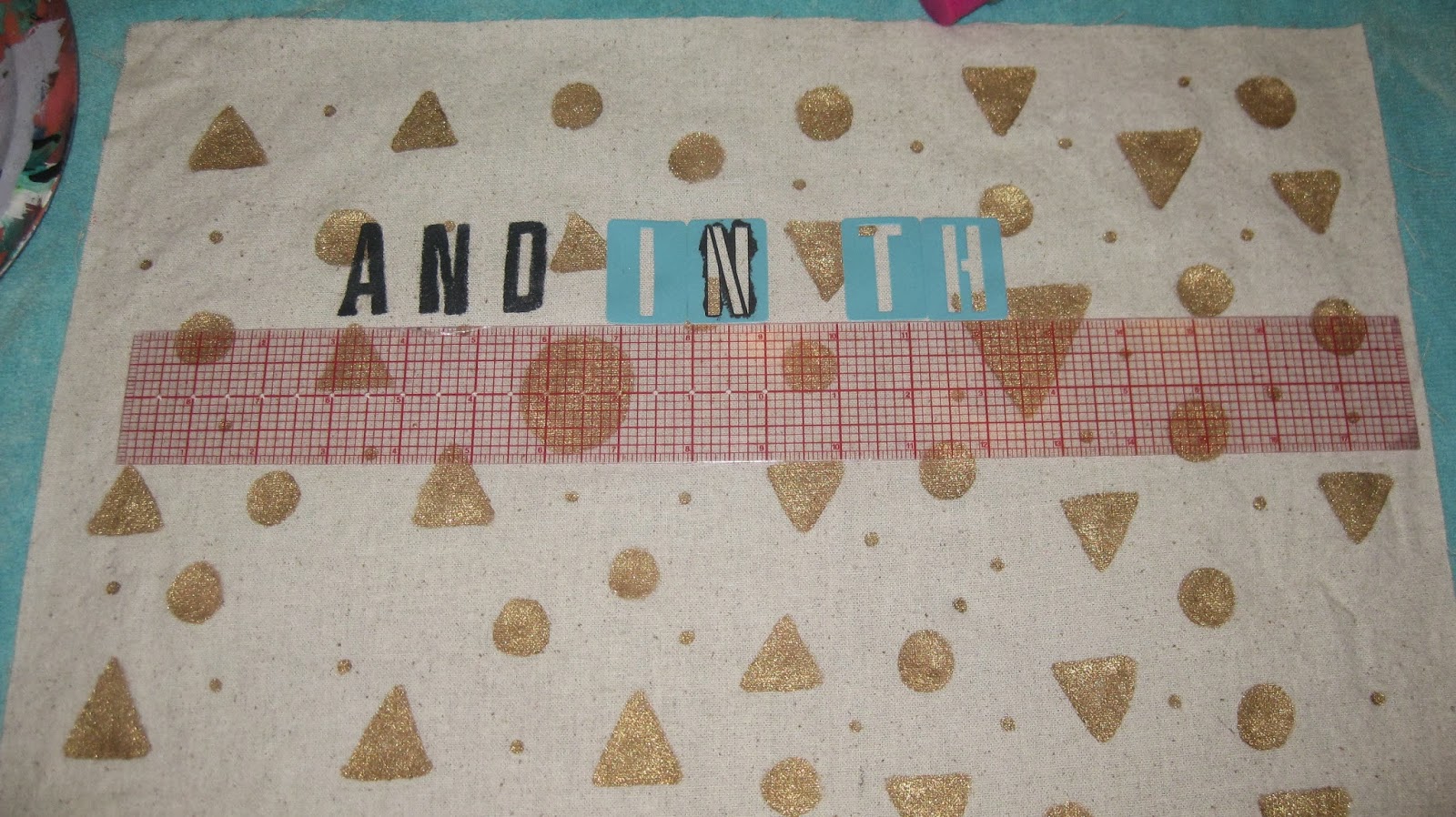 kaleidoscopekanvasKK Painted Envelope Throw Pillow Cover DIY