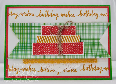 The New Build A Birthday Stamp Set from Stampin' Up! UK - available here from www.bekka.stampinup.net from 2 June