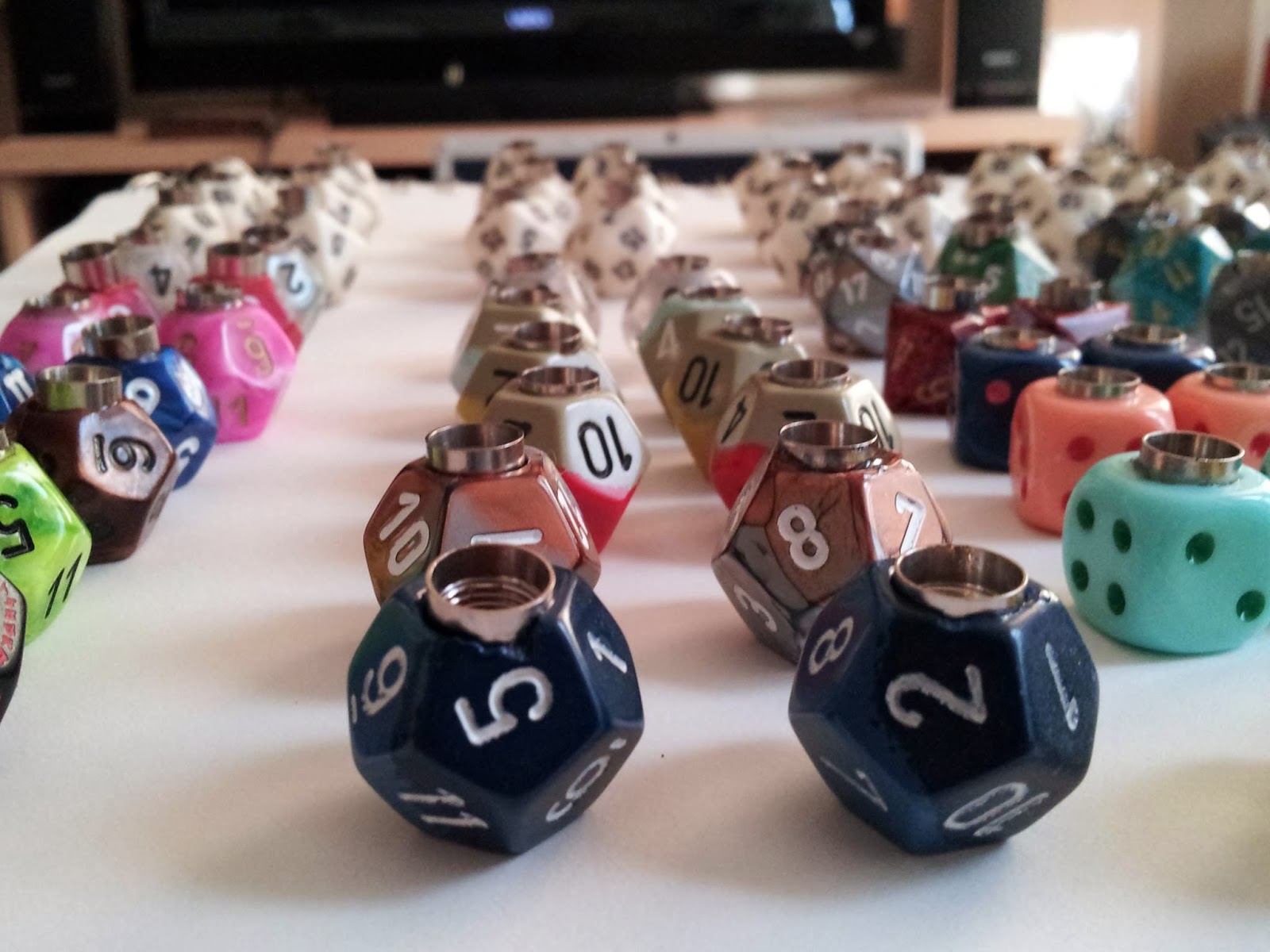 Mage Studio World Awesome dice accessories Critical Caps